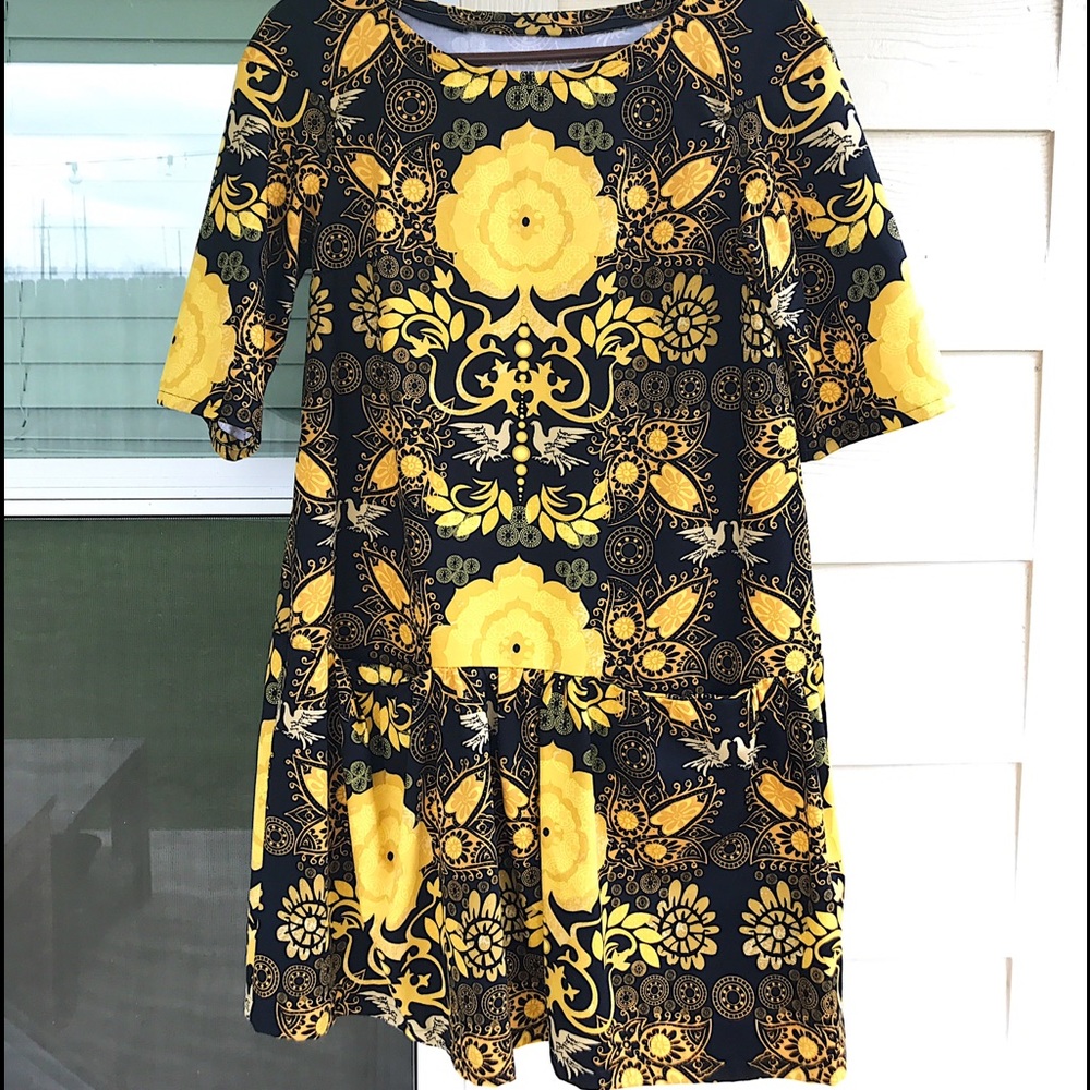 Handmade Pouf Dress with Pockets