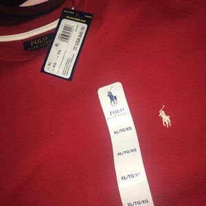 Red Ralph Lauren long sleeve