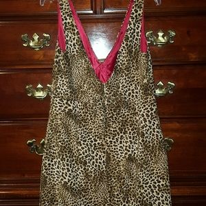 Leopard print dress