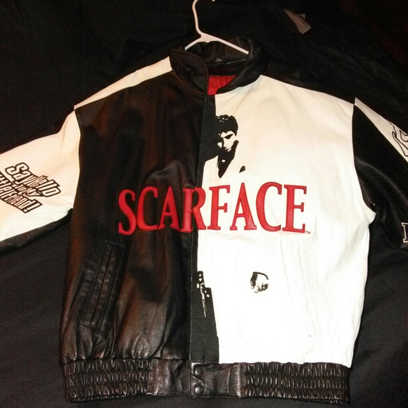 scarface supreme leather jacket