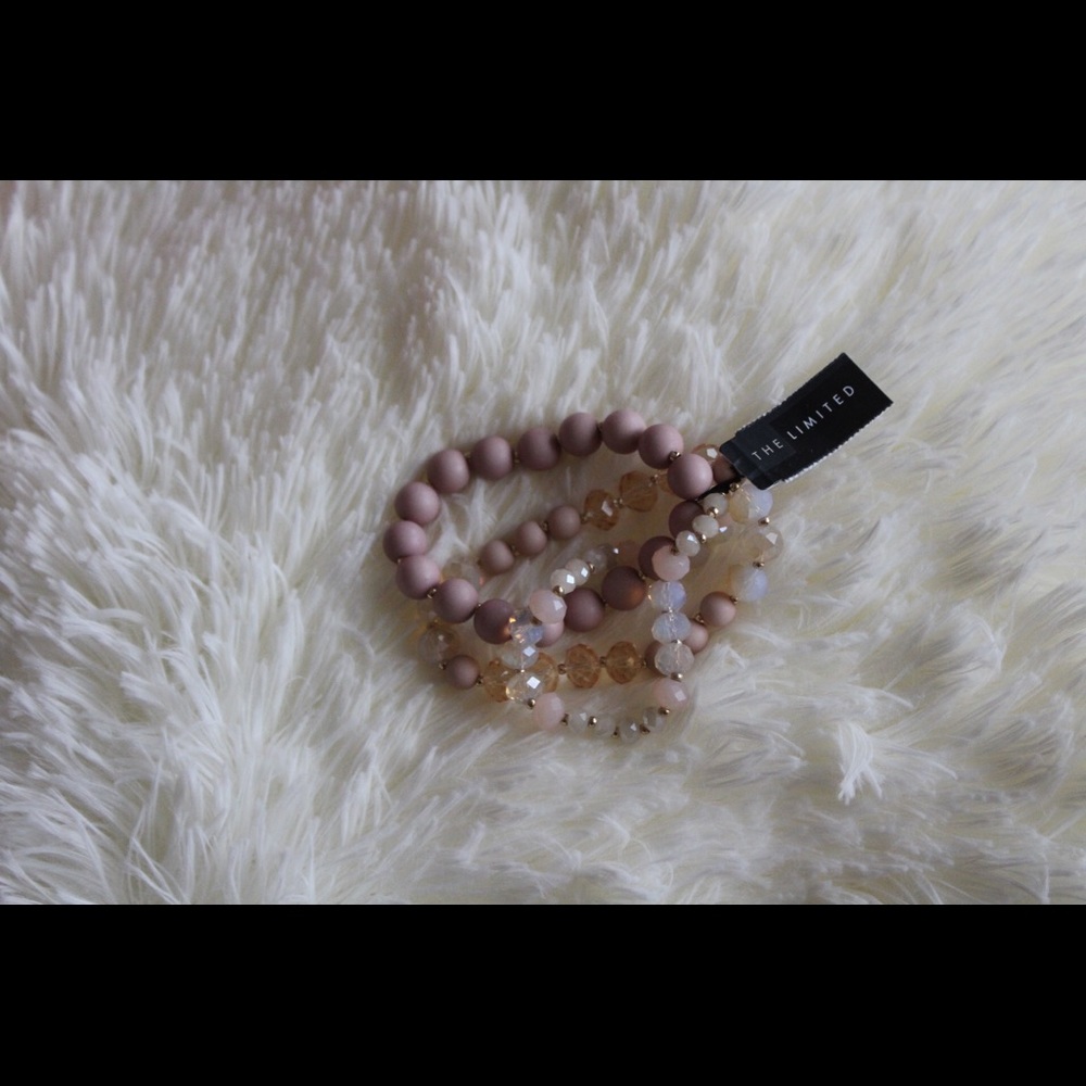 Beaded bracelet from: The Limited