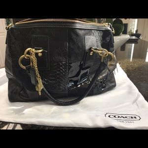Coach Bag Patchwork Limited Edition Python
