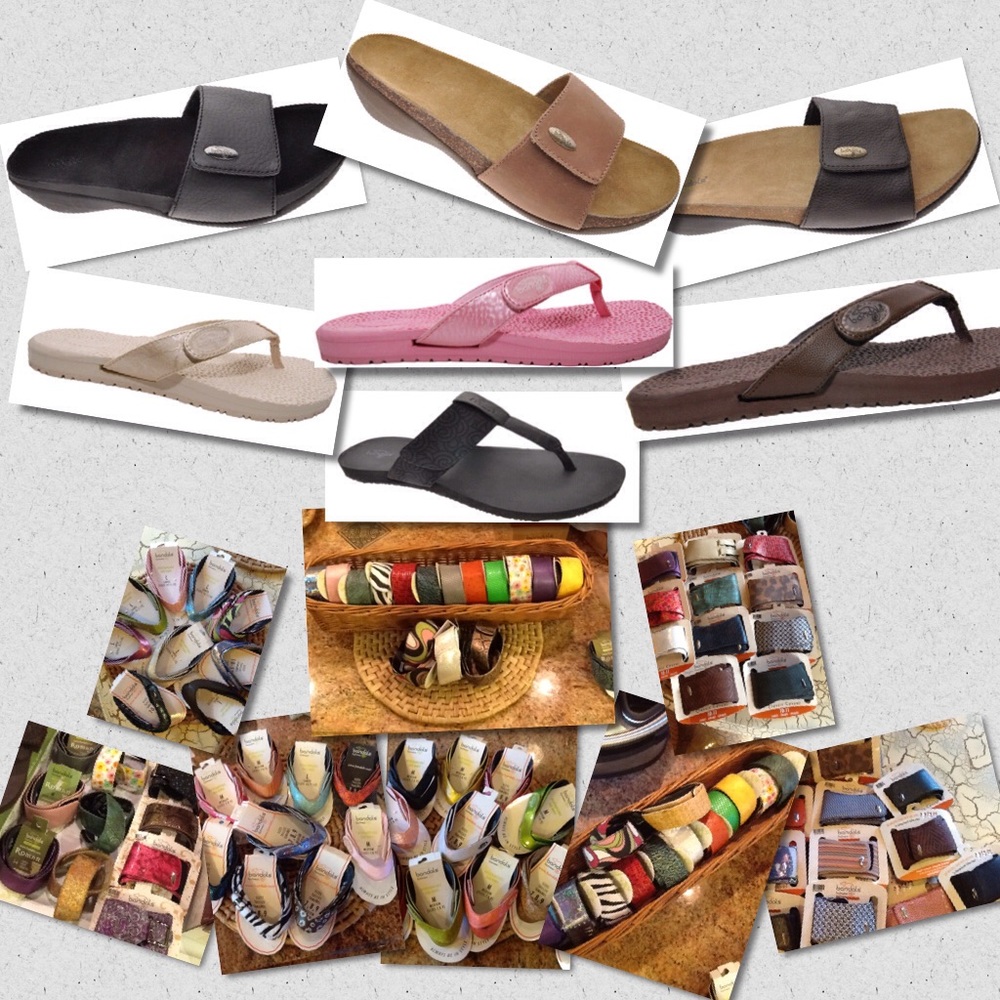 Bandals orthotic interchangeable sandals and bands