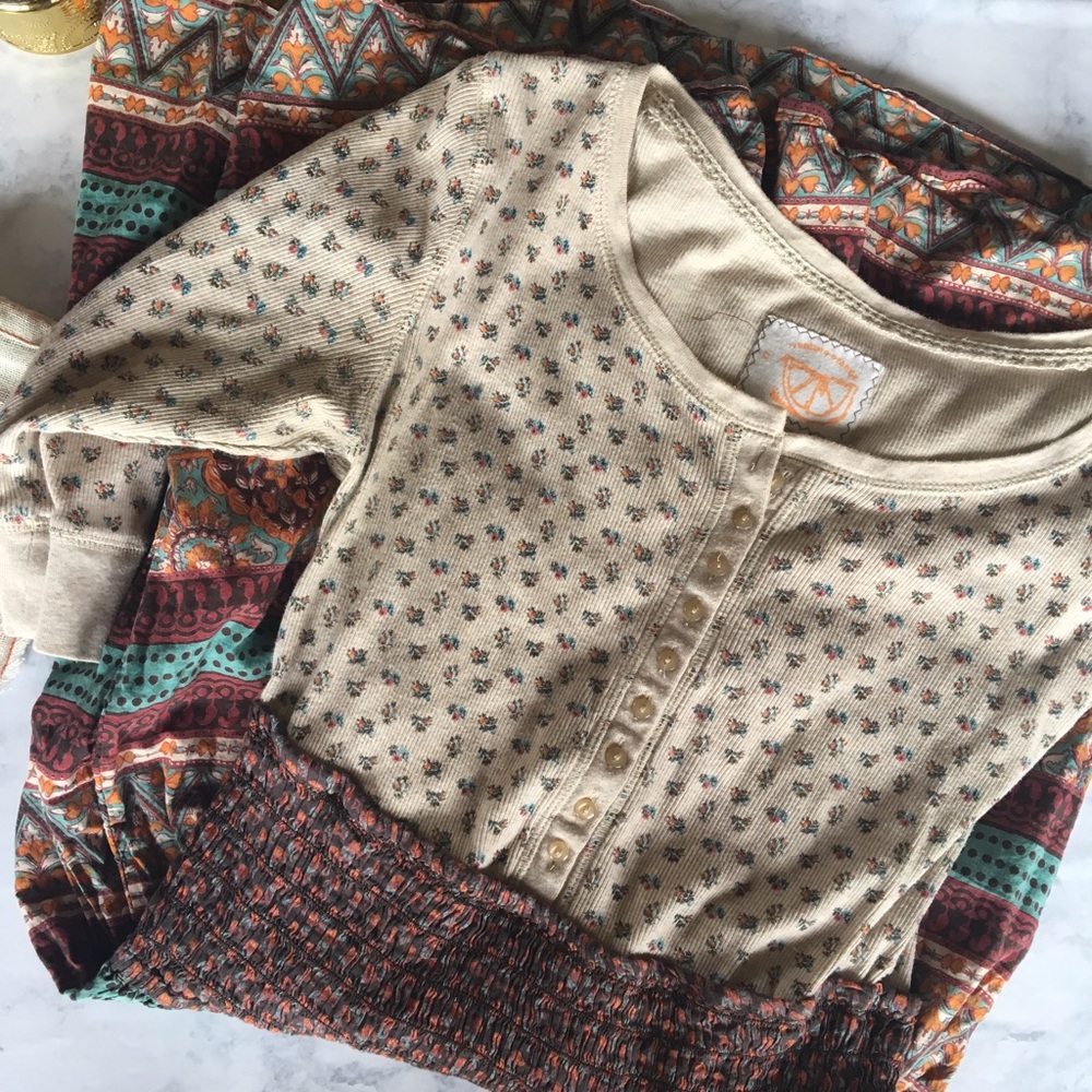 Boho pheasant dress