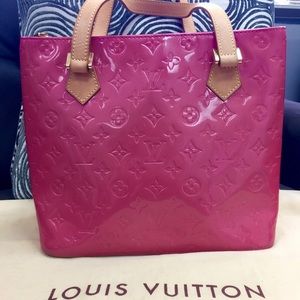 AUTHENTIC LOUIS VUITTON VERNIS HOUSTON TOTE 👜