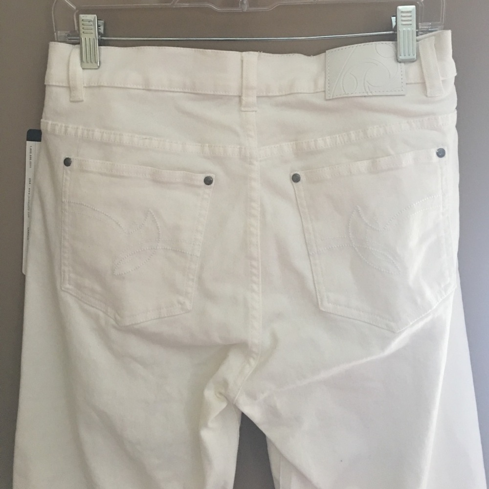 NWT Jockey P2P WHITE JEANS - Picture 2 of 2