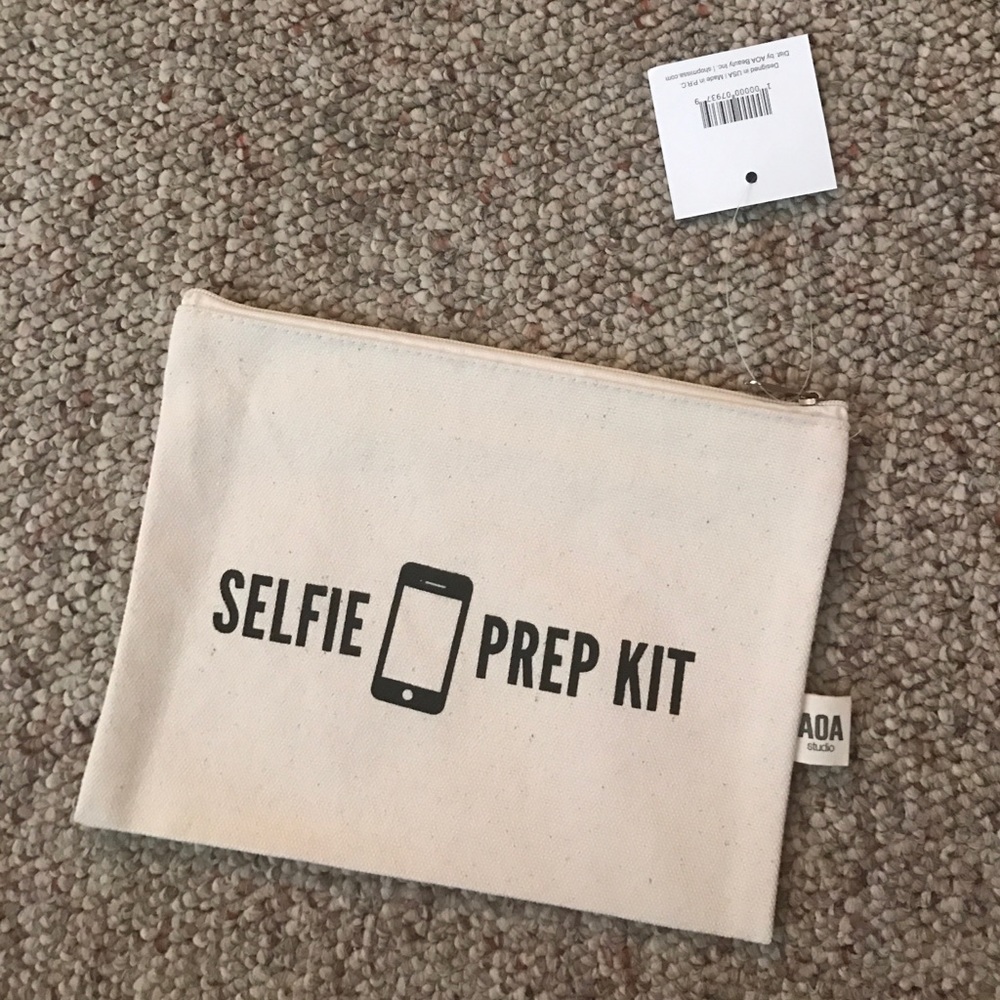 Canvas Cosmetics Bag