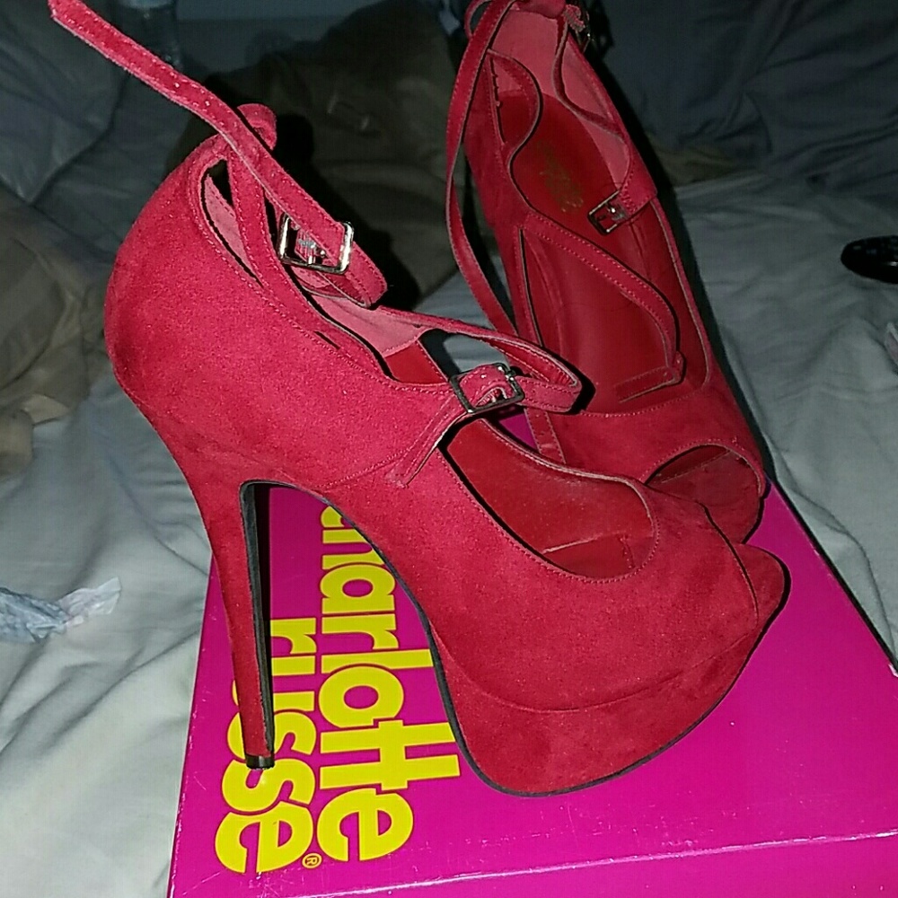 Red stilettos
