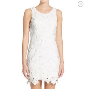 ASTR Textured Floral Body-Con Dress