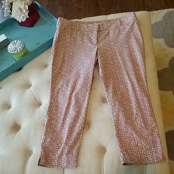 LOFT Pants - LOFT Marisa fit crop pants. Size 14. Riviera pant