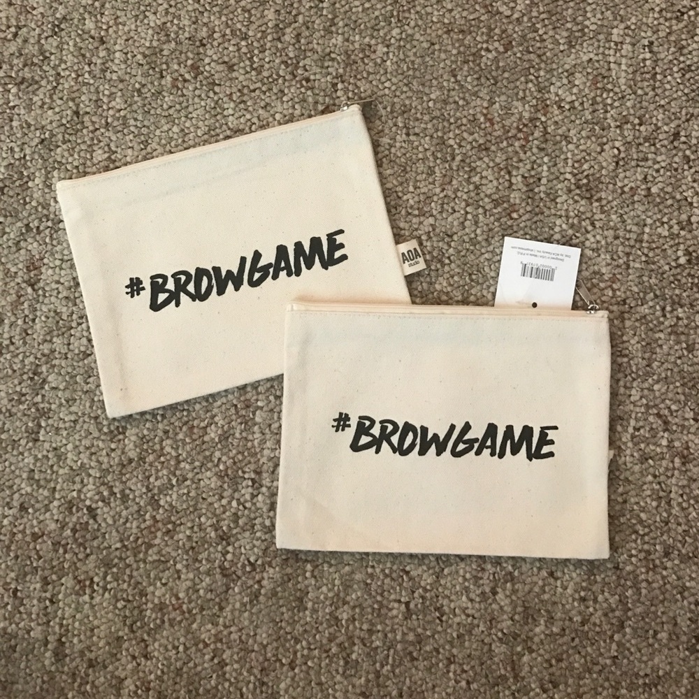 Canvas Cosmetics Bag