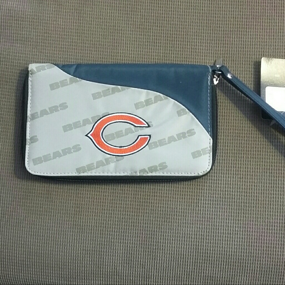 Chicago Bears wristlet