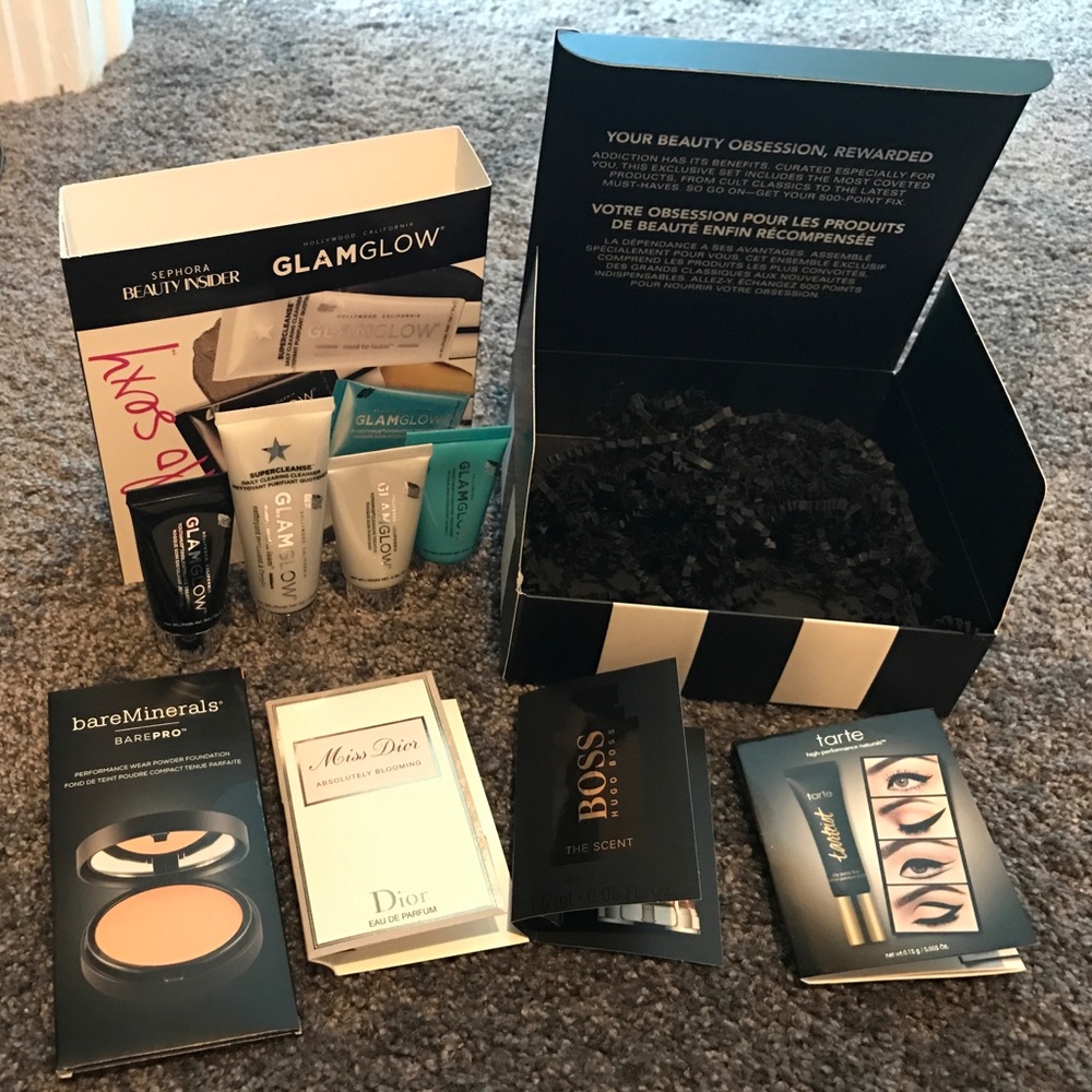 Brand new glam glow travel size kit