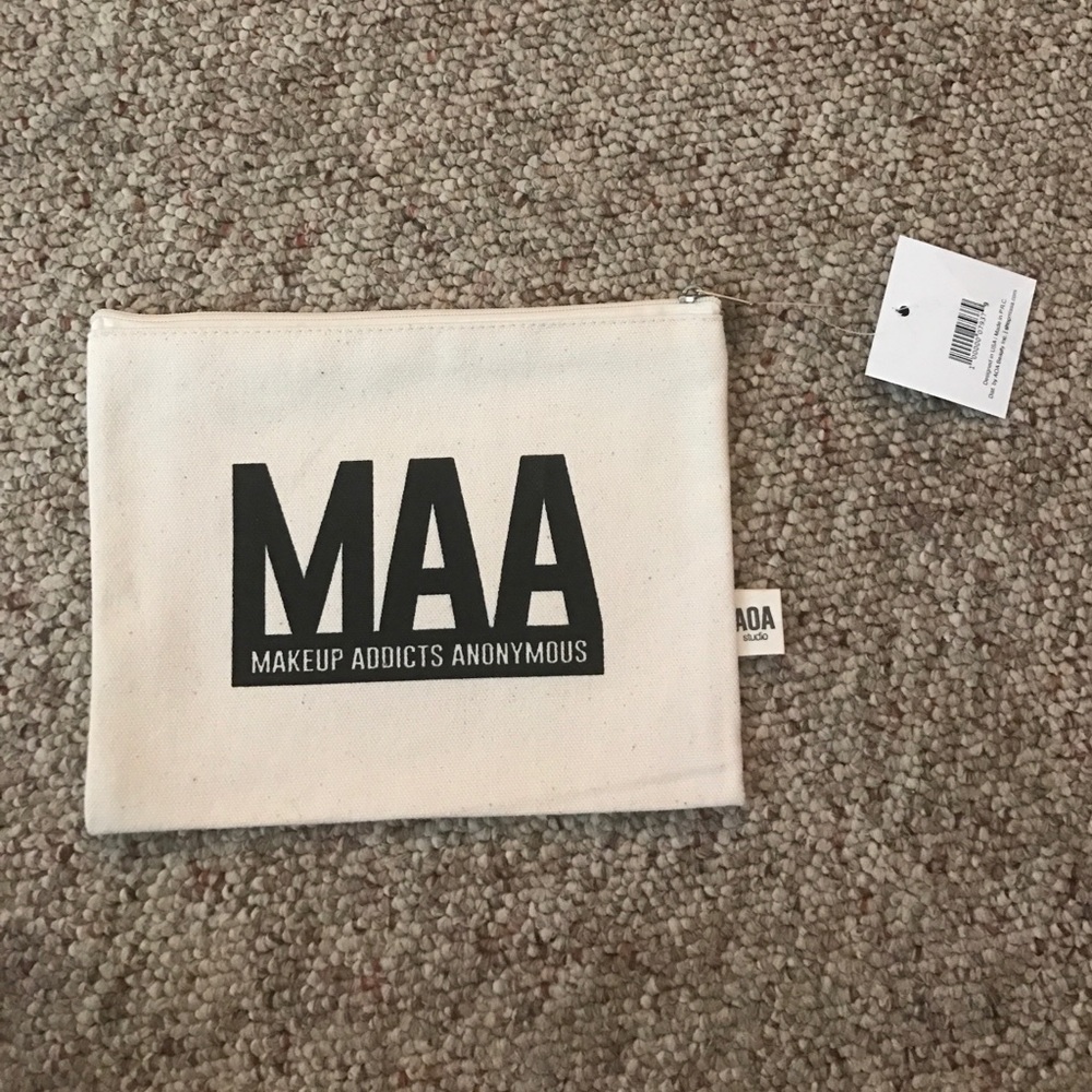 Canvas Cosmetics Bag