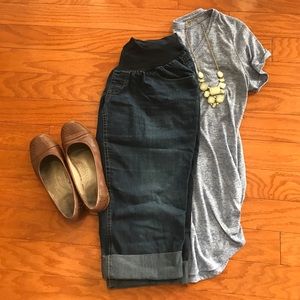 Oh Baby! Maternity Jean Capris