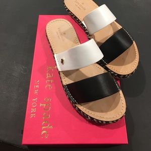 Kate spade leather sandals