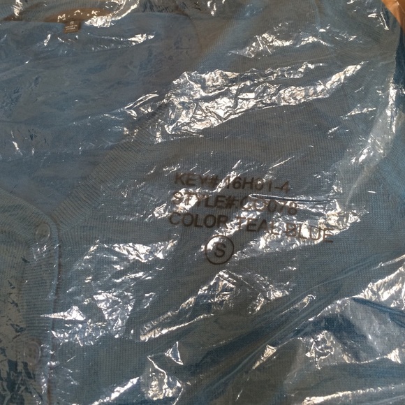 Lake Teal ModCloth PUG Crop Cardigan - Picture 2 of 4