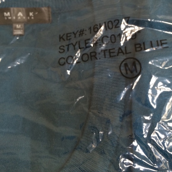 Lake Teal ModCloth PUG Crop Cardigan - Picture 3 of 4