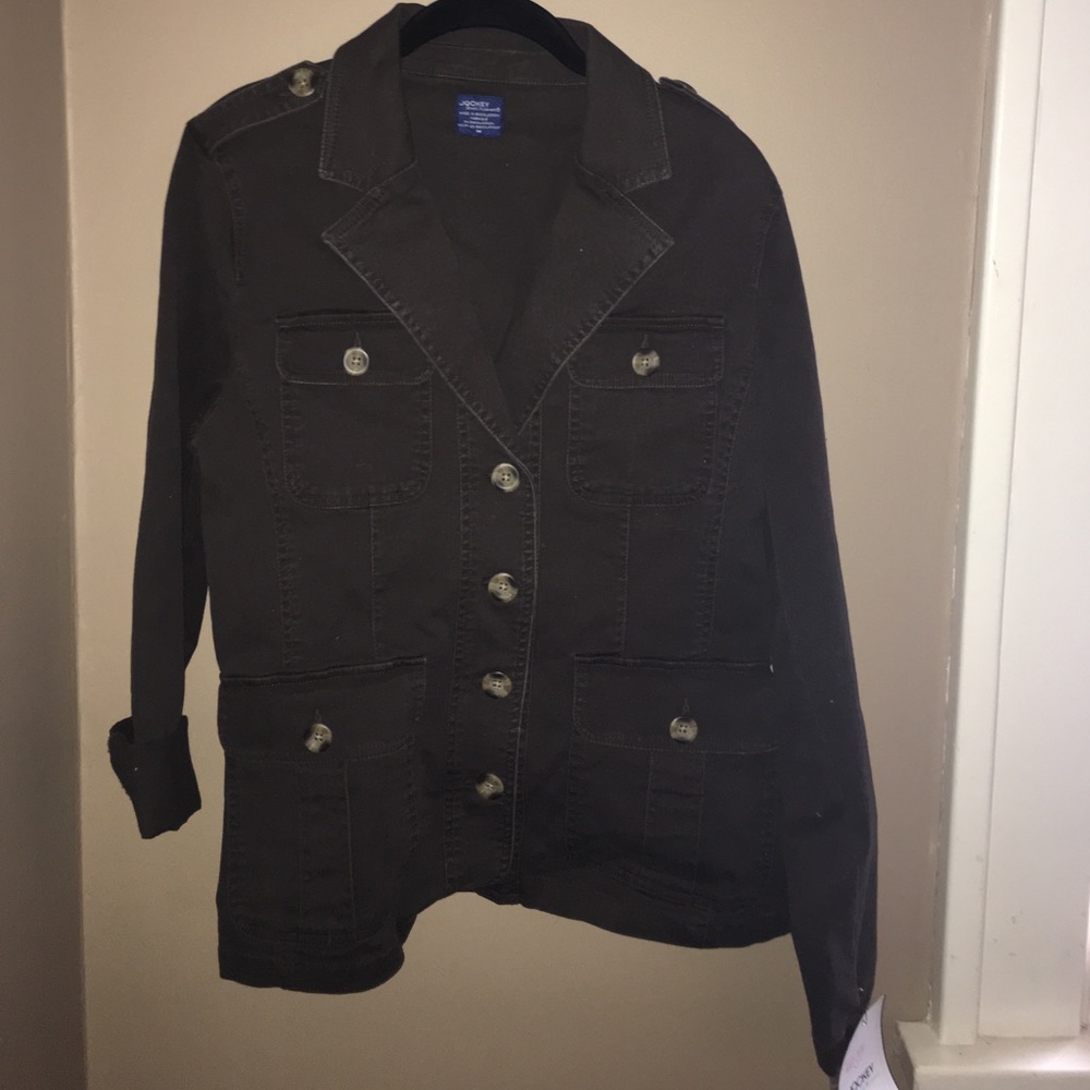 NWT Jockey P2P Brown Jacket