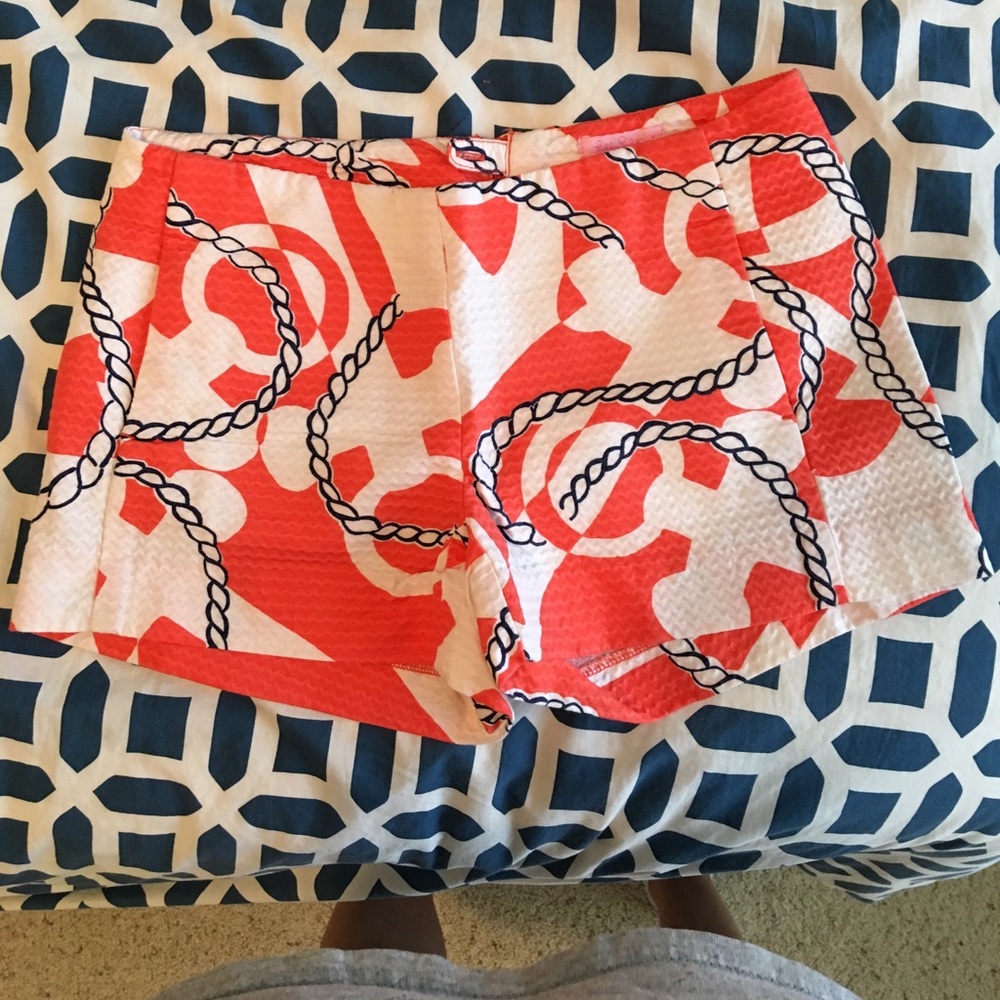 Lilly Pulitzer Nautical Shorts