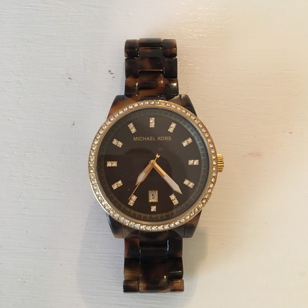 Michael Kors Tortoise Watch