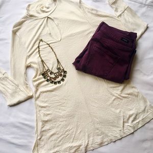 Free People Key Hole Top