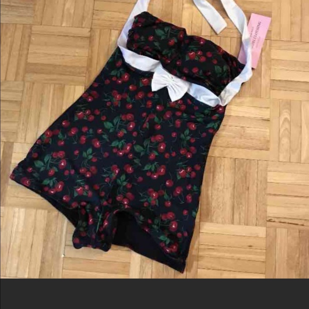 Vintage cherry swimsuit