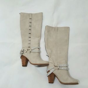 SZ6 Bling Studded Boots