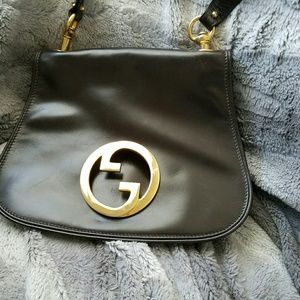 Vintage Gucci Blondie brown bag