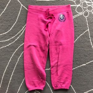 Victoria's Secret Pink cropped sweat pants size S