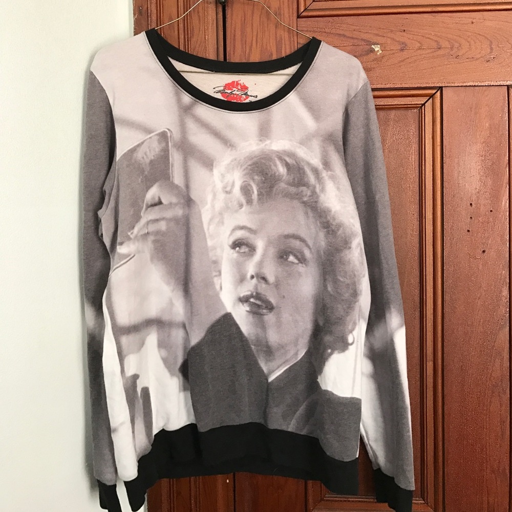 Marilyn Monroe crew neck sweater, worn once!