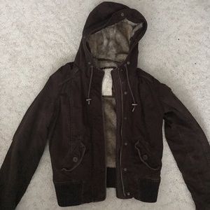 Abercrombie fur bomber