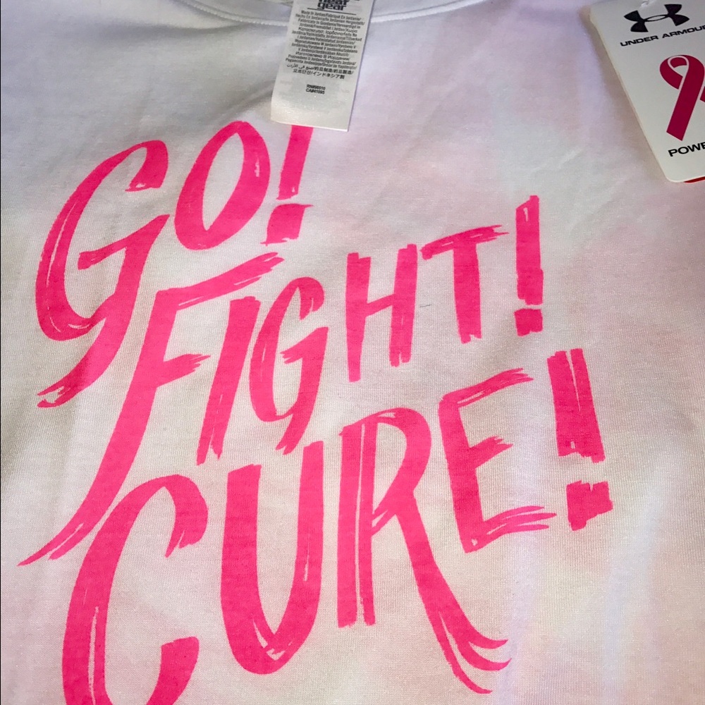 Under Armour Power In Pink T Shirt