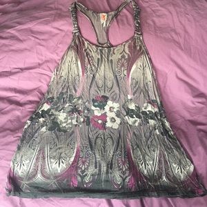 Free People racer back tank