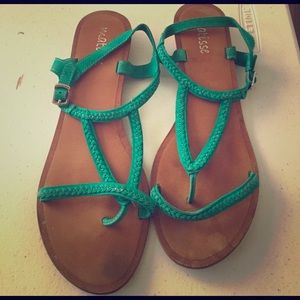 Women's Watisse mint green sandals
