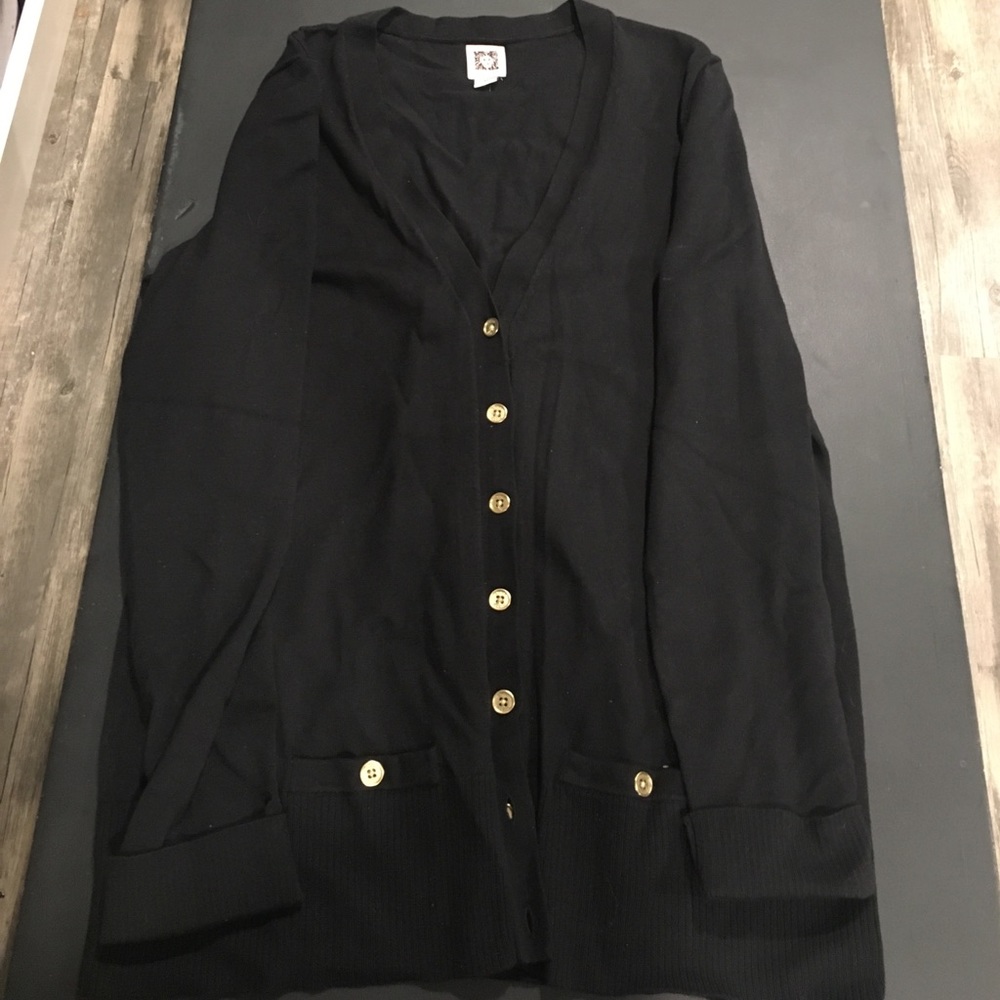 Anne Klein boyfriend style cardigan sweater