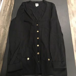 Anne Klein boyfriend style cardigan sweater
