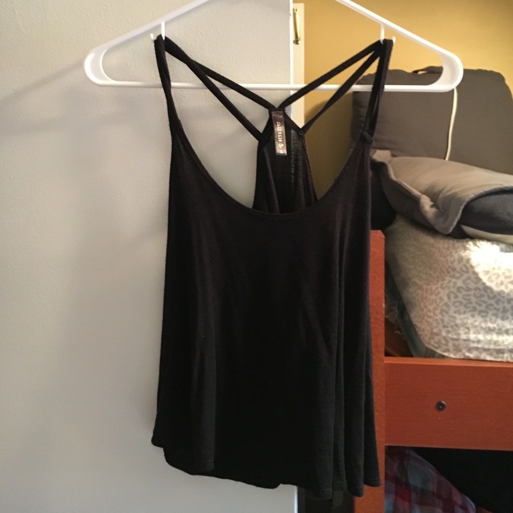 Black Crop Top