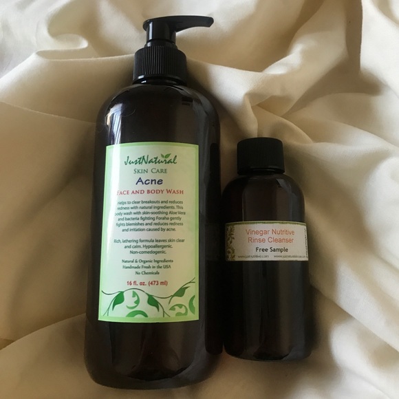Just Natural Other Just Nautal Skin Care Acne Face And Body Wash