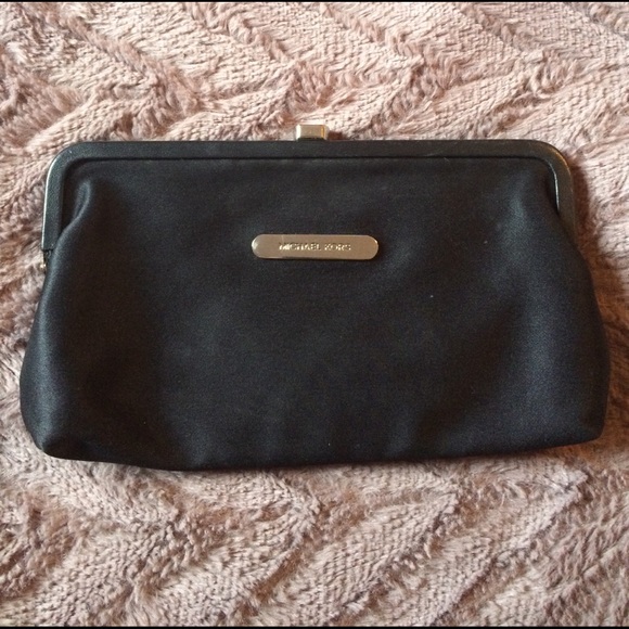 Michael Kors Handbags - Black MK Clutch