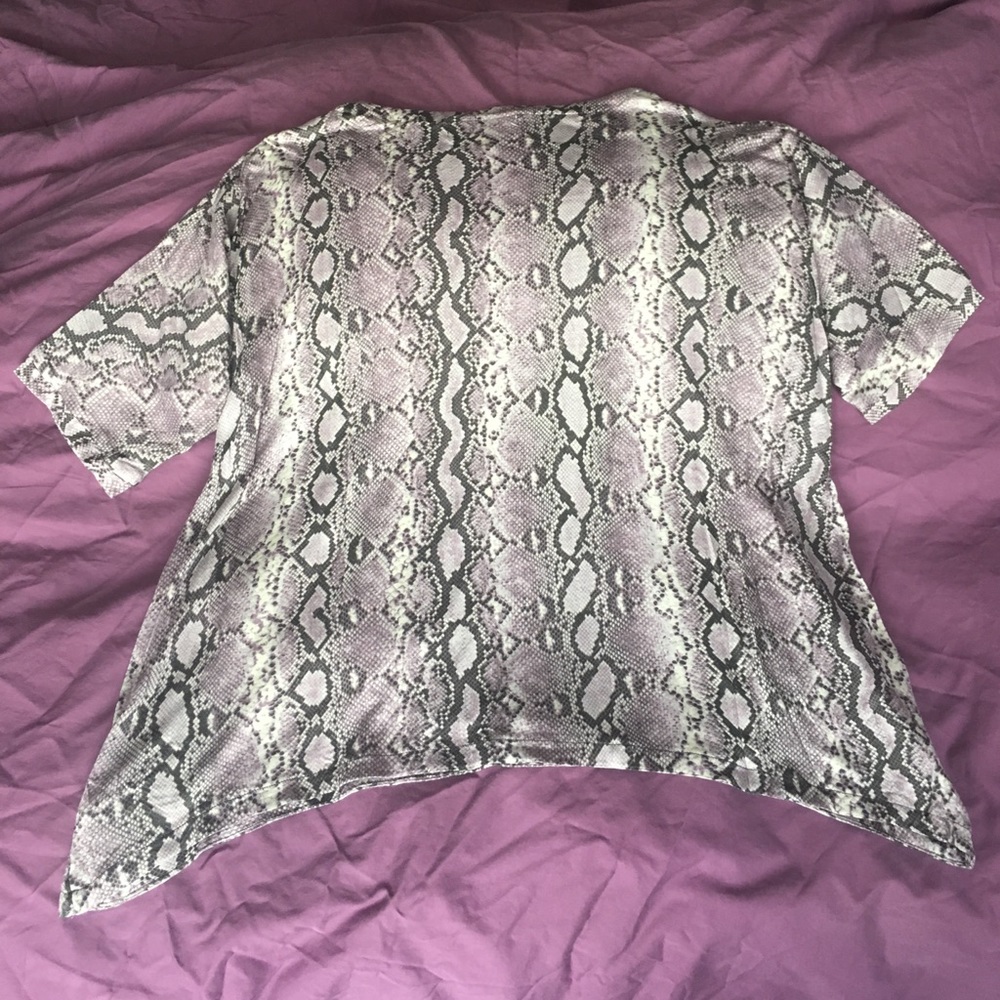 Michael Michael Kors Sequined Python-Patterned Top - image 3