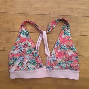Cute Floral Lululemon Sports Bra