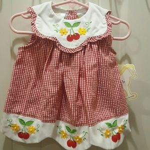 NWT Little Bitty 6/9 mos dress w/matching bloomers