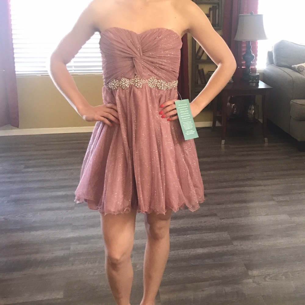 My Michelle short evening dress