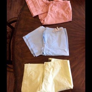 Anthropologie 3 Pairs of Pants