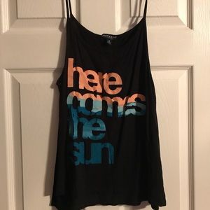 Here comes the sun tank