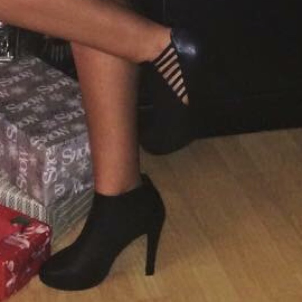 Black booties