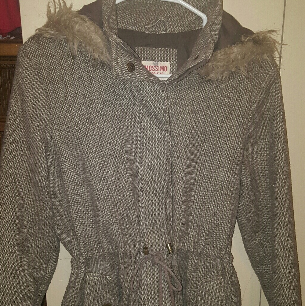 Mossimo Tweed Winter Coat