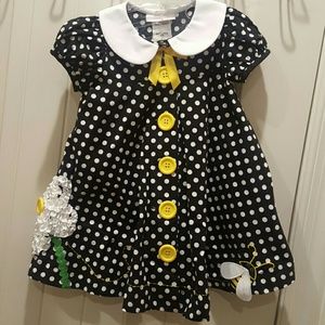 NWT Bonnie Baby 24 mos dress w/matching bloomers