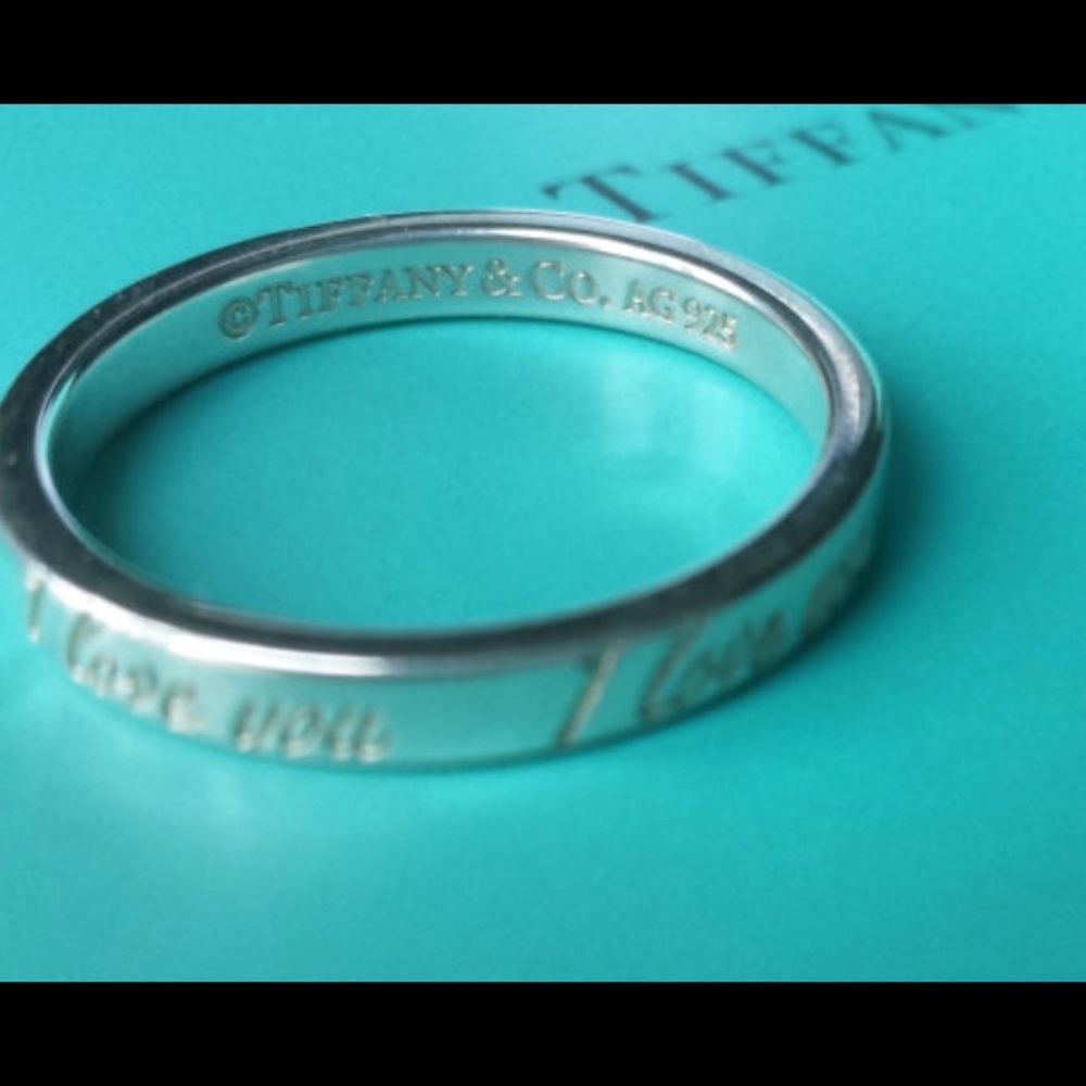 Tiffany Ring - "I love you"